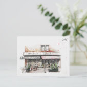 Carte Postale 53: Le café du point de Milson (Debout devant)