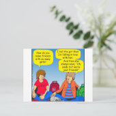 Carte Postale 546 bande dessinée d'amies (Debout devant)