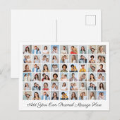 Carte Postale 54 Collage photo Ajouter votre propre message (Devant / Derrière)