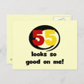 Carte Postale 55 Semble si bon sur moi T-shirts et cadeaux (Devant / Derrière)