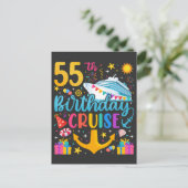Carte Postale 55e anniversaire Croisière B-Day Party (Debout devant)