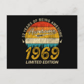 Carte Postale 56 Ans 1969 Rétro Magnifique 56e anniversaire Cade (Devant)