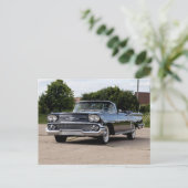 Carte Postale 58' Chevy décapotable (Debout devant)