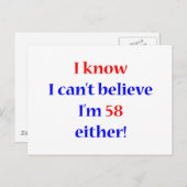 Carte Postale 58 Soit (Devant / Derrière)