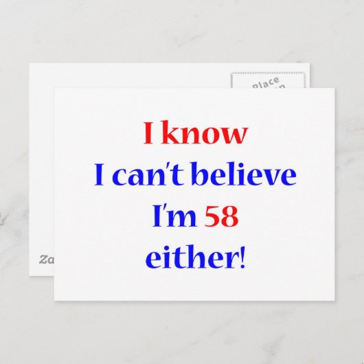 Carte Postale 58 Soit (Devant / Derrière)