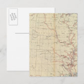 Carte Postale 59 Rivières navigables, routes 1890 (Devant / Derrière)