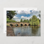 Carte Postale 5 arches du pont Bakewell (Devant / Derrière)