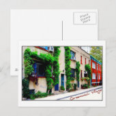 Carte postale 5 - Greenwich Village, NYC (Devant / Derrière)