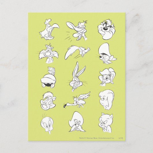 Carte Postale # 5 LOONEY TUNES™ Photo Op (Devant)