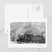 Carte Postale #5 Moteur ferroviaire Colorado & Southern (Devant / Derrière)