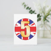 Carte Postale 5 or UK (Debout devant)