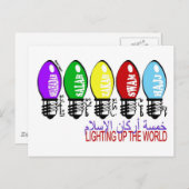 Carte Postale 5 Piliers de l'Islam (Devant / Derrière)