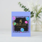 Carte Postale 5e anniversaire (Debout devant)