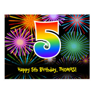 Cartes Postales Anniversaire Thomas Originales Zazzle Be