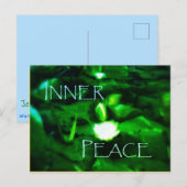 CARTE POSTALE 5INNER PEACE NÉNUPHAR (Devant / Derrière)