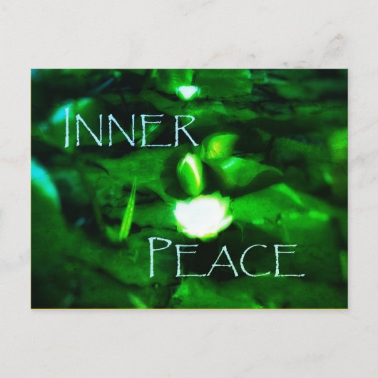 CARTE POSTALE 5INNER PEACE NÉNUPHAR (Devant)
