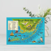 Carte postale 5x7 des Florida Keys (Debout devant)