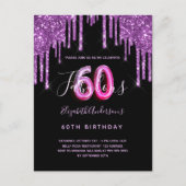 Carte Postale 60 & Fabuleuse parties scintillant dégoulinant noi (Devant)