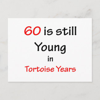 Carte Postale 60 Tortoise Years