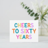 Carte Postale 60e anniversaire (Debout devant)