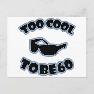 Carte Postale 60e anniversaire Gag cadeau