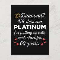 60ème anniversaire du Mariage I - Diamond Funny Co