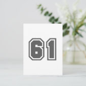 CARTE POSTALE 61 (Debout devant)