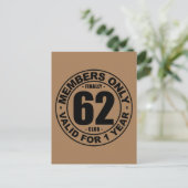 Carte Postale 62 club (Debout devant)