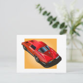 Carte Postale 63 Fractionner la fenêtre Redon jaune (Debout devant)