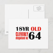 Carte Postale 64ème année de design (Devant / Derrière)