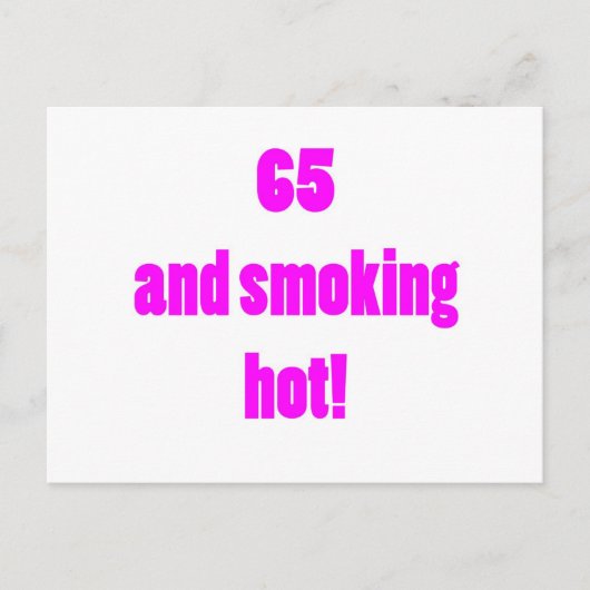 Carte Postale 65 Fumer chaud (Devant)