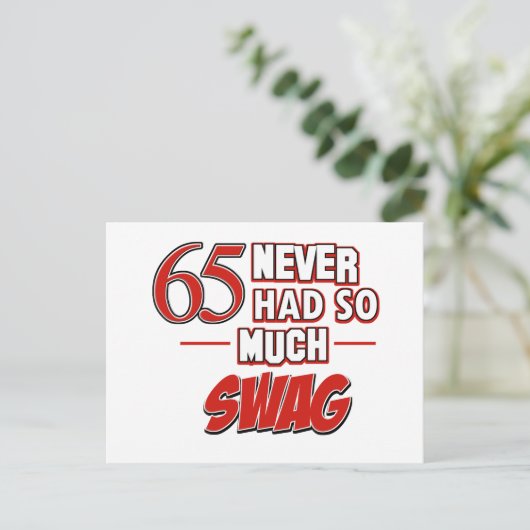 Carte Postale 65e anniversaire (Debout devant)