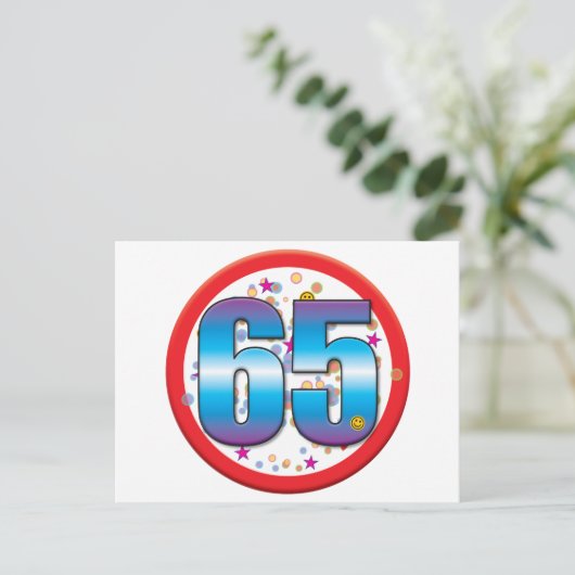 Carte Postale 65e anniversaire v2 (Debout devant)
