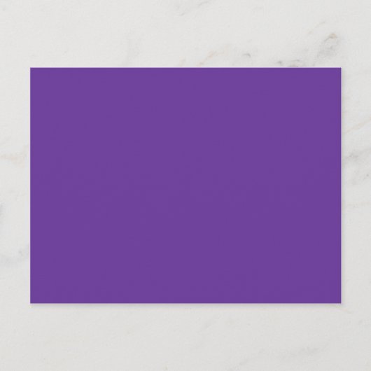 Carte Postale 663399 Arrière - plan violet couleur solide (Devant)