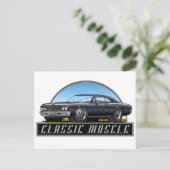 Carte Postale 66 Chevelle Black (Debout devant)