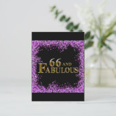 Carte Postale 66e anniversaire (Debout devant)