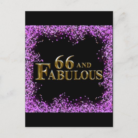 Carte Postale 66e anniversaire (Devant)