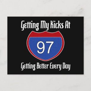 Carte Postale 66e anniversaire de la route 66