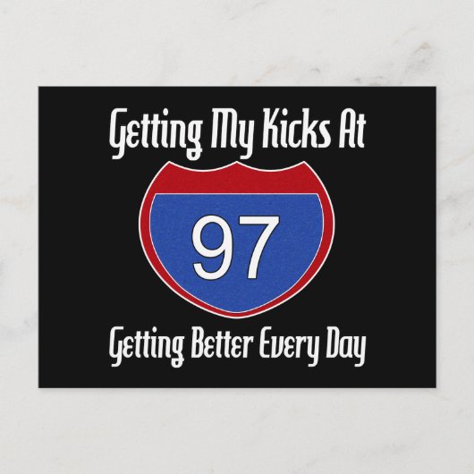 Carte Postale 66e anniversaire de la route 66 (Devant)