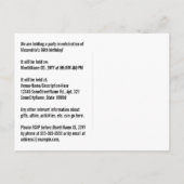 Carte Postale 66e anniversaire - Fun Fireworks, Rainbow Look "66 (Dos)