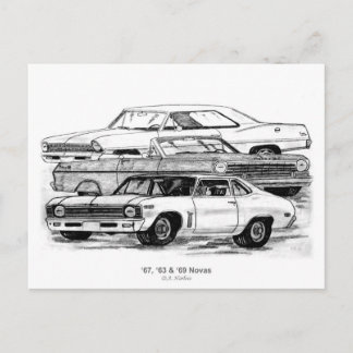 Carte Postale 67, 63, 69 Novas - BW pas de frontière