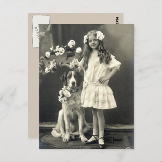 Carte postale 67 Animaux (Devant / Derrière)