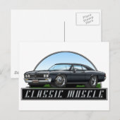 Carte Postale 67_Chevelle_Black (Devant / Derrière)