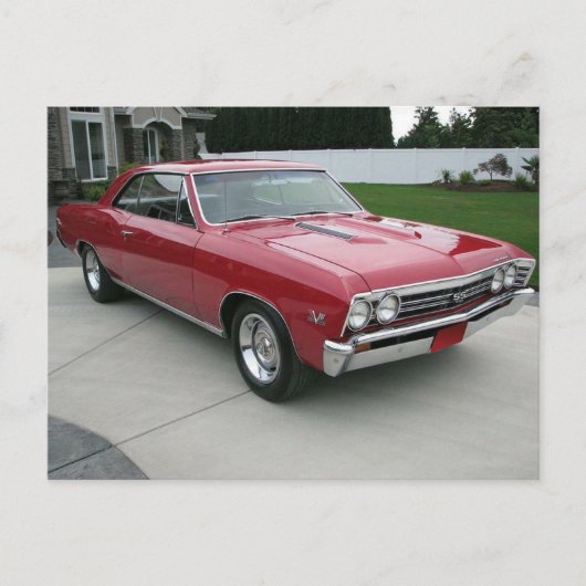Carte Postale 67' Chevelle SS (Devant)
