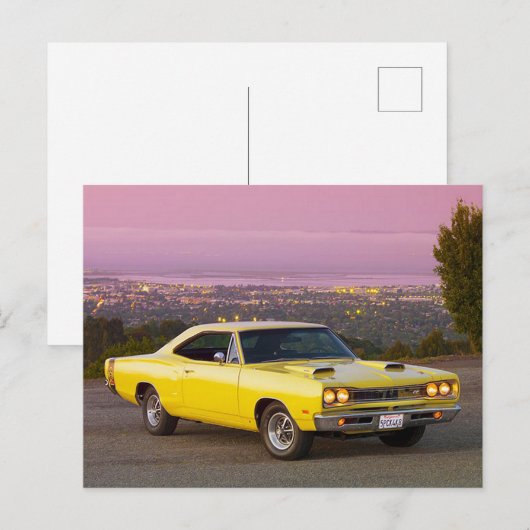 Carte Postale 69' Superbee (Devant / Derrière)