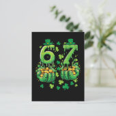 Carte Postale 6 7 Jour de la Saint-Patrick (Debout devant)