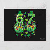 Carte Postale 6 7 Jour de la Saint-Patrick (Dos)