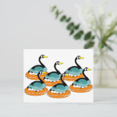 Carte Postale 6 Oies A Lay (Debout devant)