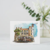 Carte Postale 6 : Station d'incendie (Debout devant)