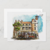 Carte Postale 6 : Station d'incendie (Devant / Derrière)